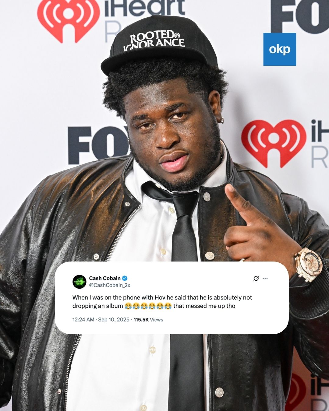 Okayplayer - 🚫💿 NYC rapper Cash Cobain hopped on Twitter... | Facebook