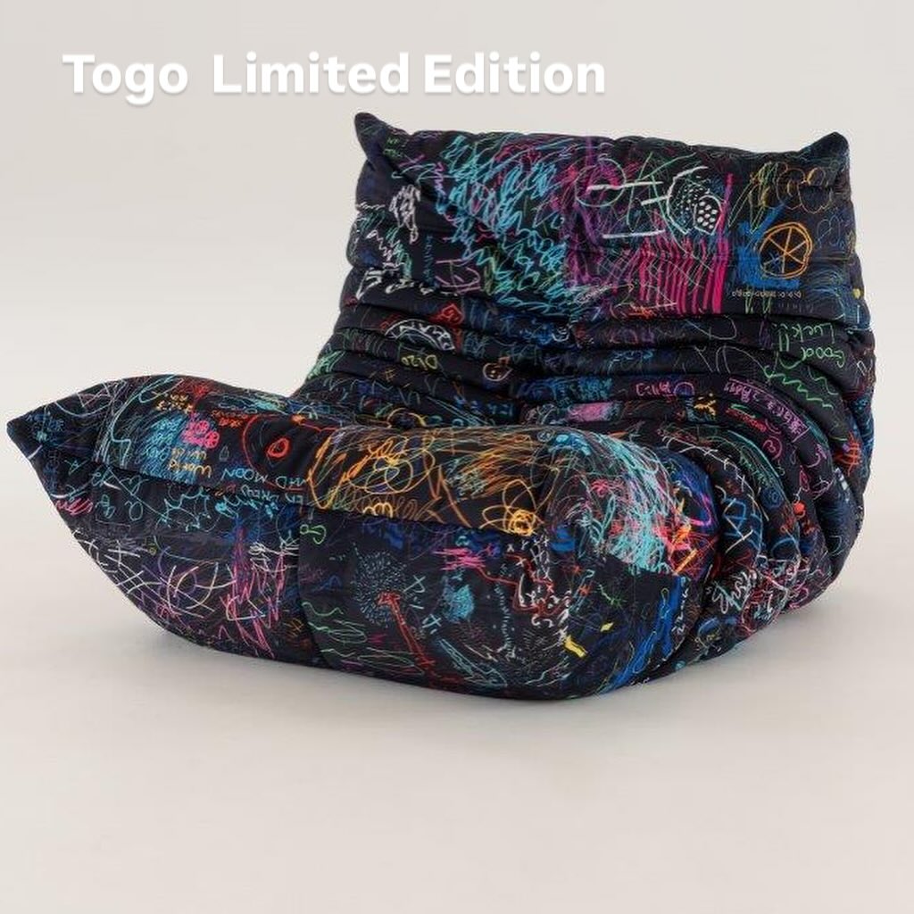 Limited Edition TOGO armchair by Japanese artist Ran Tondabayashi