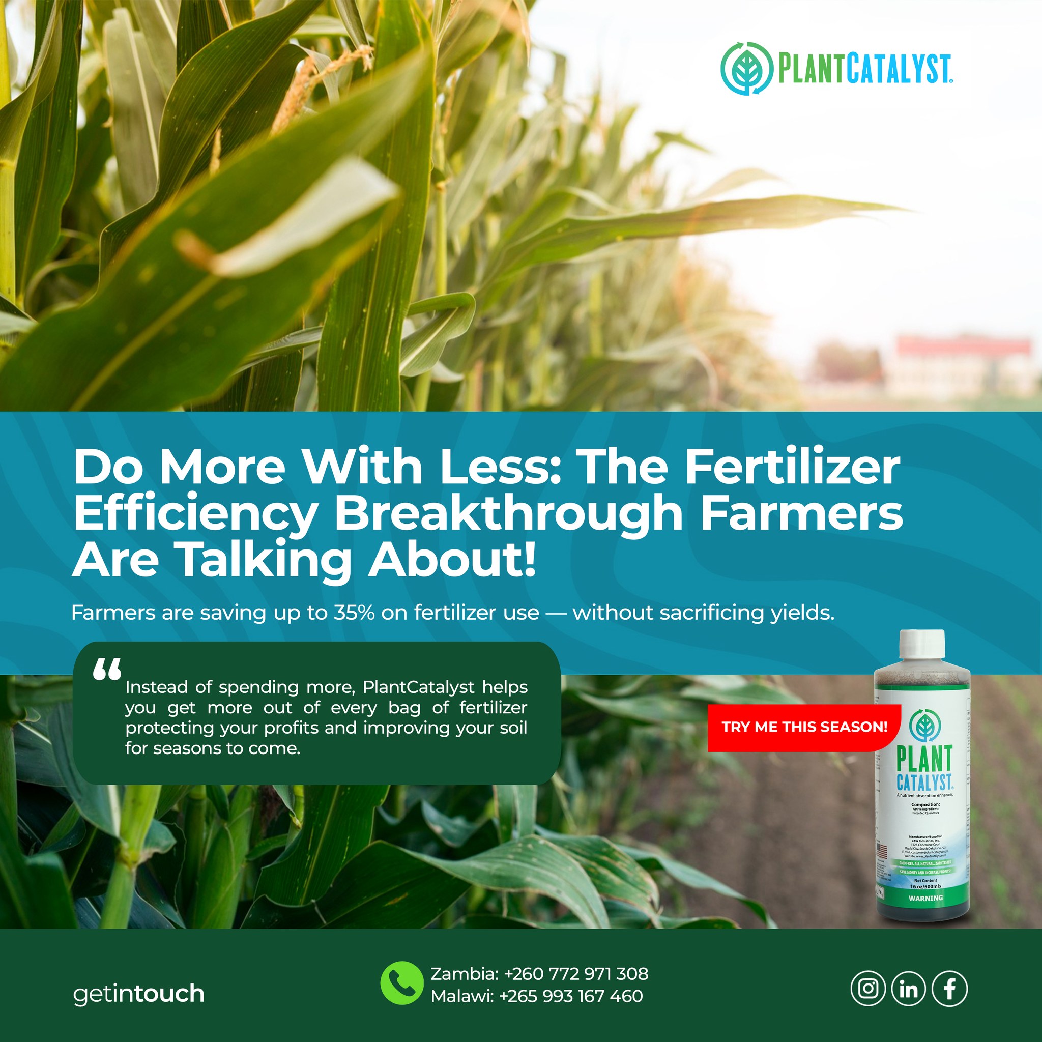 PlantCatalyst - 🌾 Do More With Less: The Fertilizer Efficiency ...