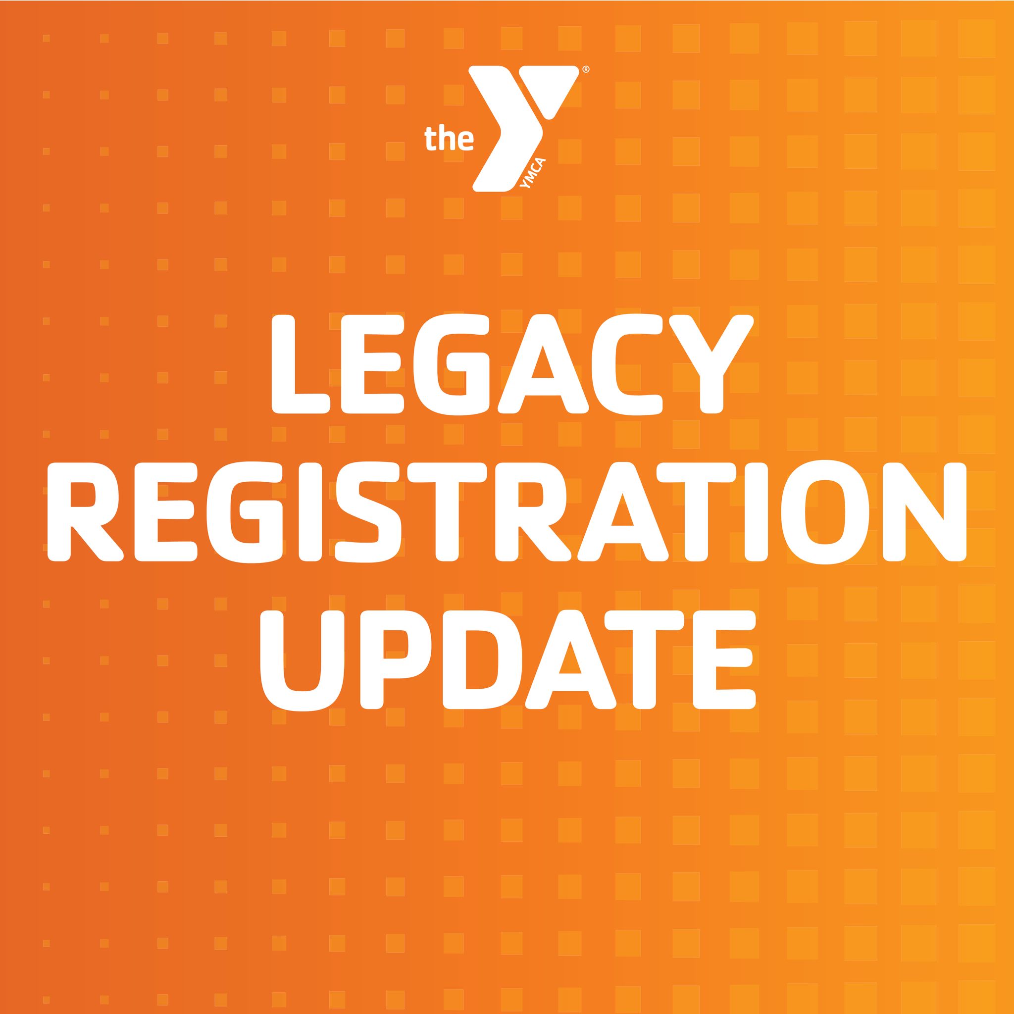 YMCA - We are excited to share that registration for our legacy day ...