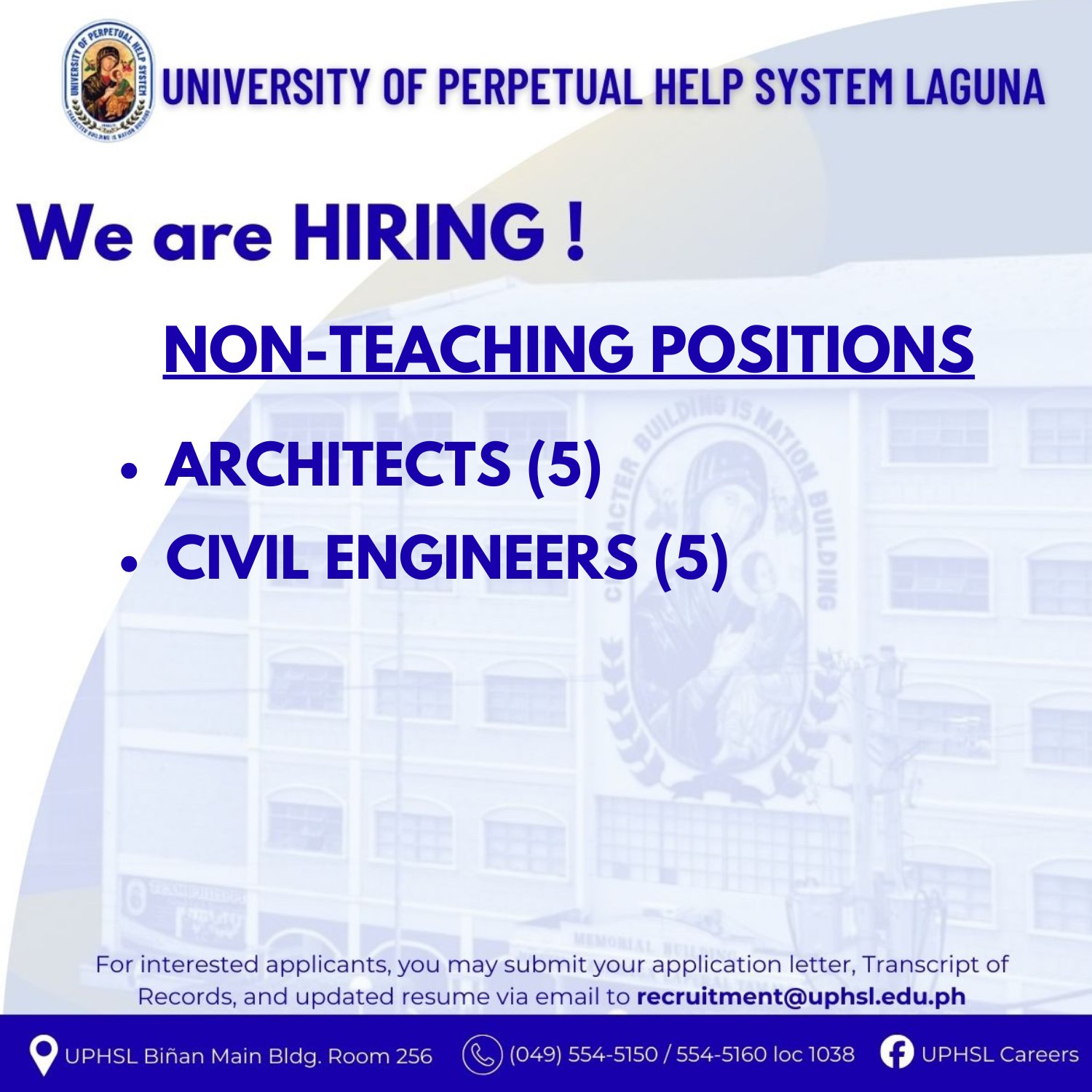 University of Perpetual Help System Careers | Binãn