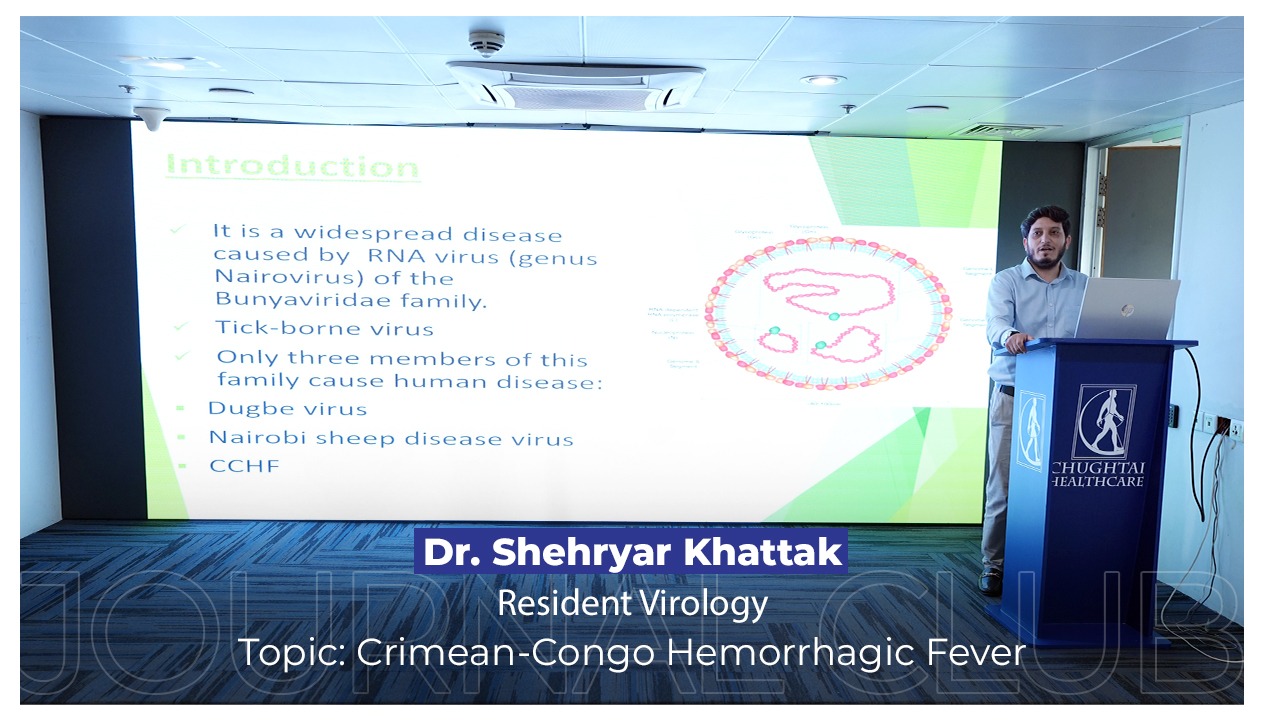 Chughtai Lab - Dr. Shehryar Khattak, Resident, Department... | Facebook