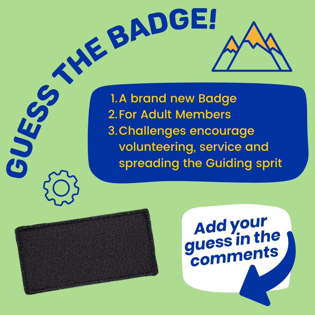 Girl Guides WA - Guess that Badge! ⚙A brand new Badge that... | Facebook