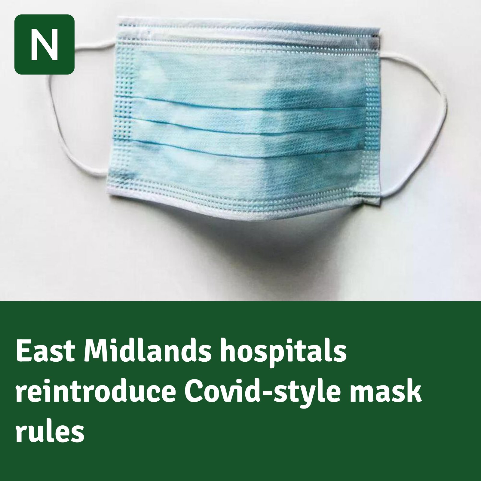 The NHS has brought back face mask... - Nottinghamshire Live | Facebook