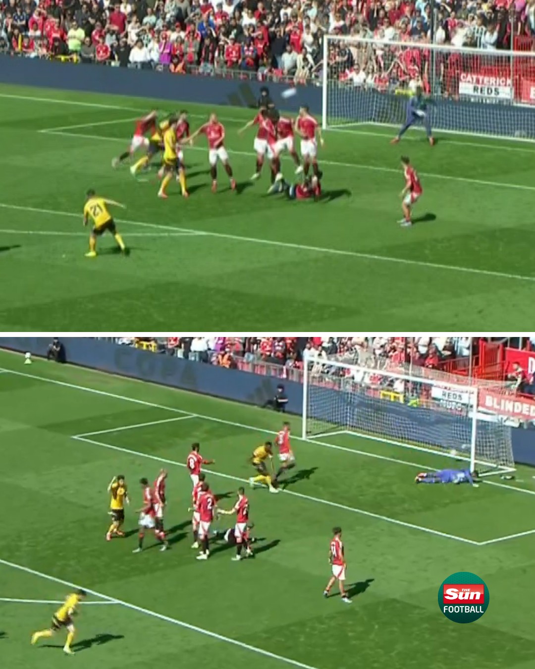 The Sun Football - What a free kick from Wolves' Pablo Sarabia 🔥 Left ...
