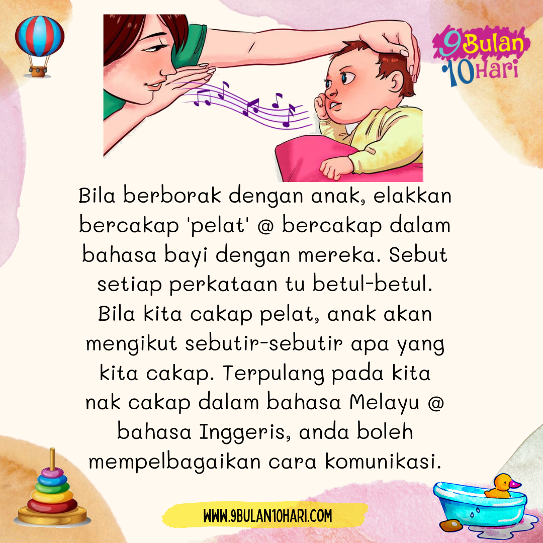 9bulan10hari Tips Melatih Anak Petah Bercakap Moga Facebook