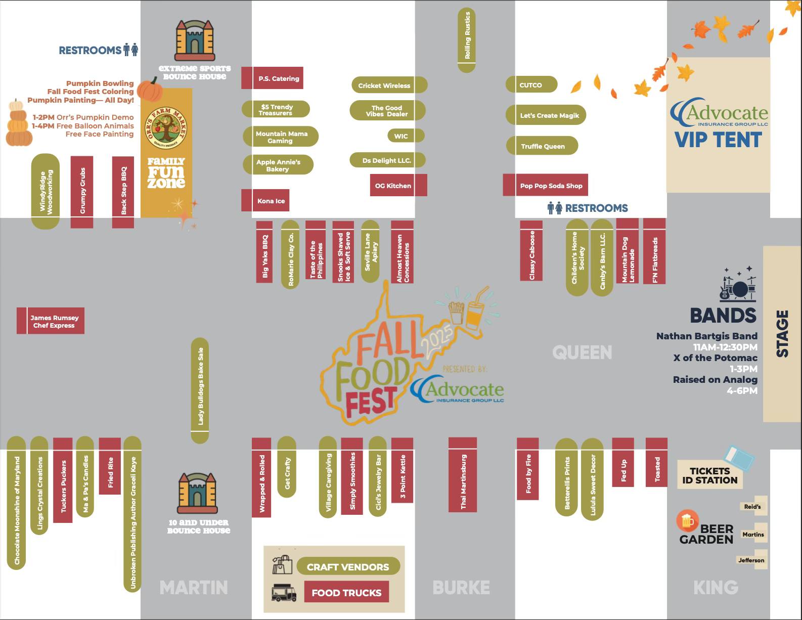 Fall Activities in Martinsburg PA