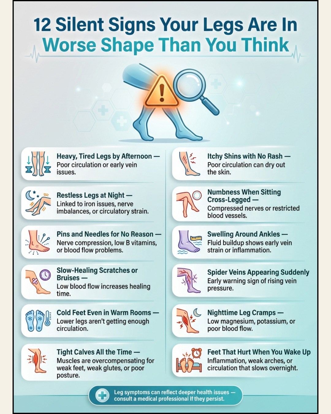 Deliciously - 12 Silent Signs Your Legs Are In Worse Shape Than You ...