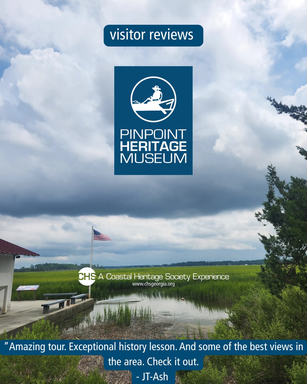 Pin - Pin Point Heritage Museum on Moon River Marsh in Savannah ...