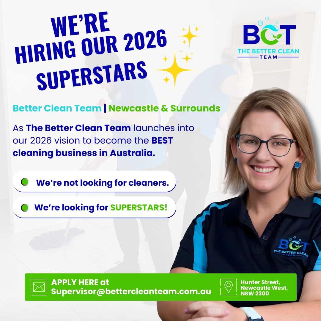 🌟 We’re hiring our 2026... - The Better Clean Team | Facebook