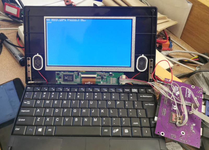 Look at that, Olimex has created a laptop version of my