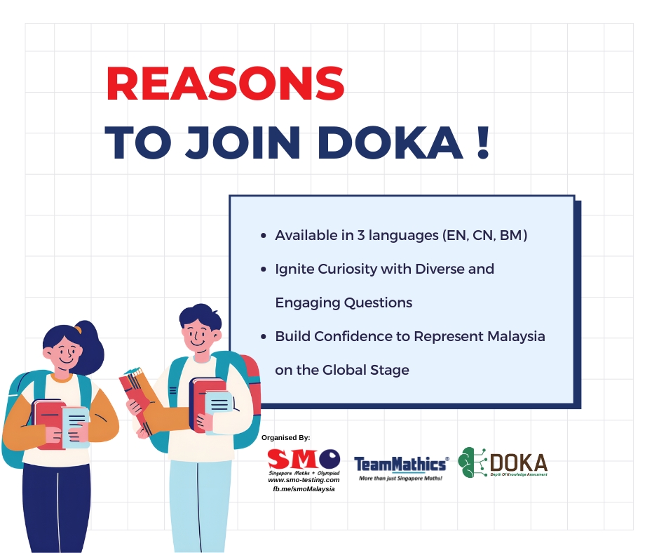 SMO Malaysia - #DOKA #IQ #ProblemSolving #competition . 🌟 Showcase your ...
