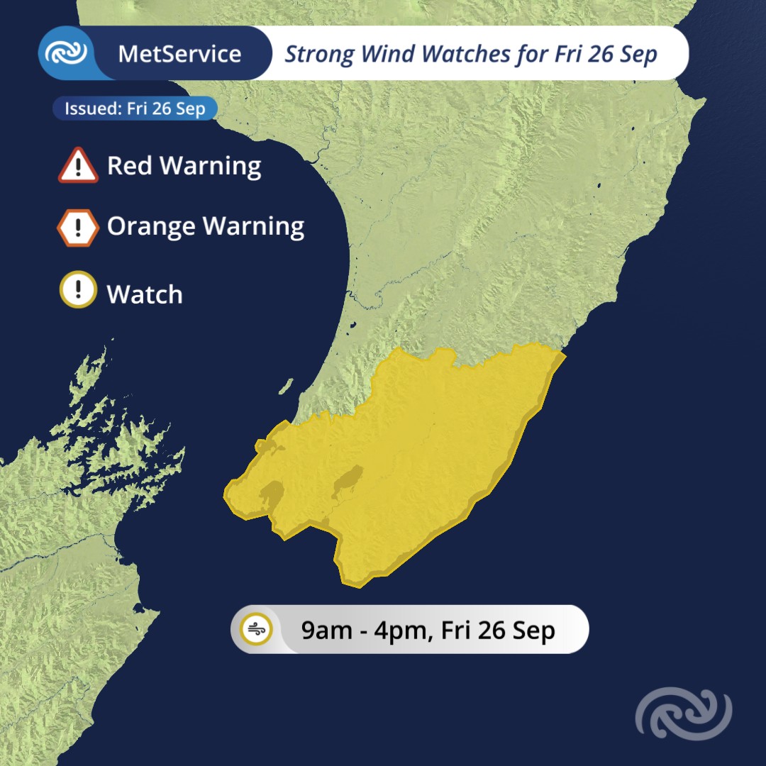 MetService New Zealand added a... - MetService New Zealand