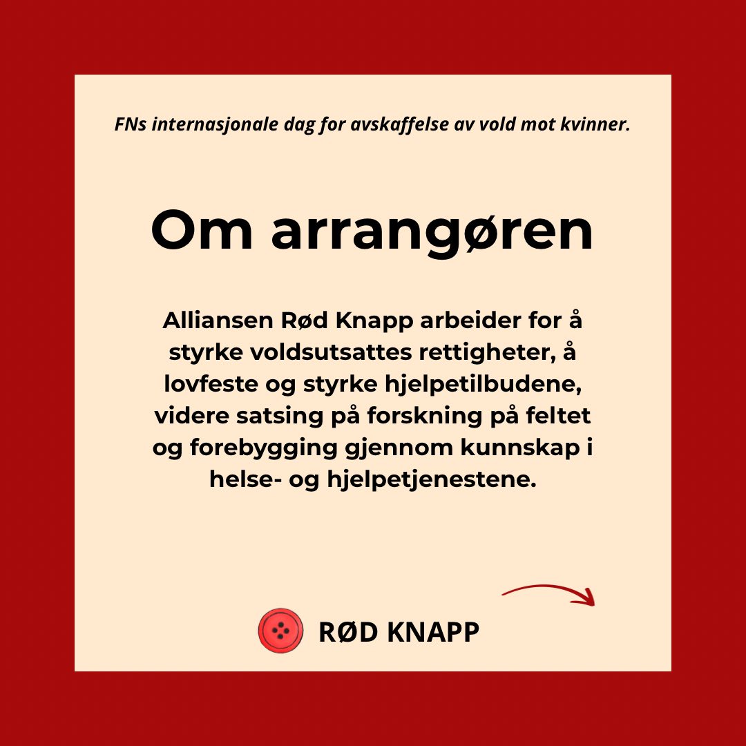 Rød Knapp - Stopp vold mot kvinner