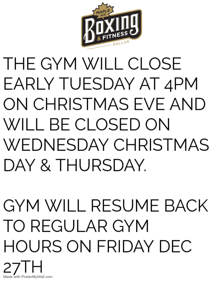Maple Ave Boxing & Fitness... - Maple Ave Boxing & Fitness