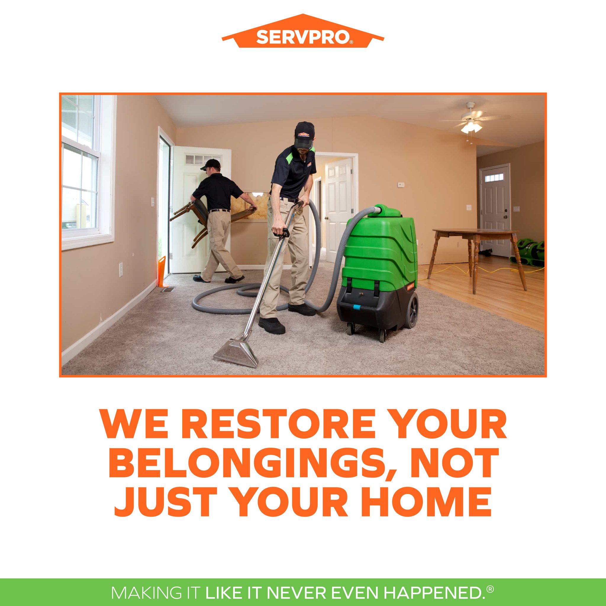 SERVPRO of Providence - Wind driven rain can quickly lead to water ...