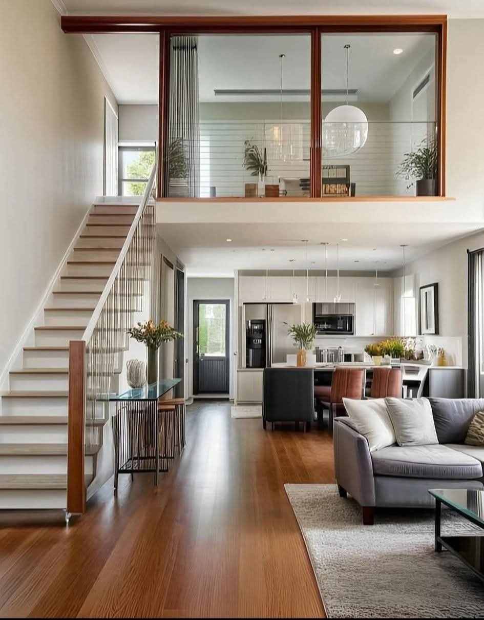 ArchiArcha - Two-Storey Mini Modern House. Modern minimalist interior ...