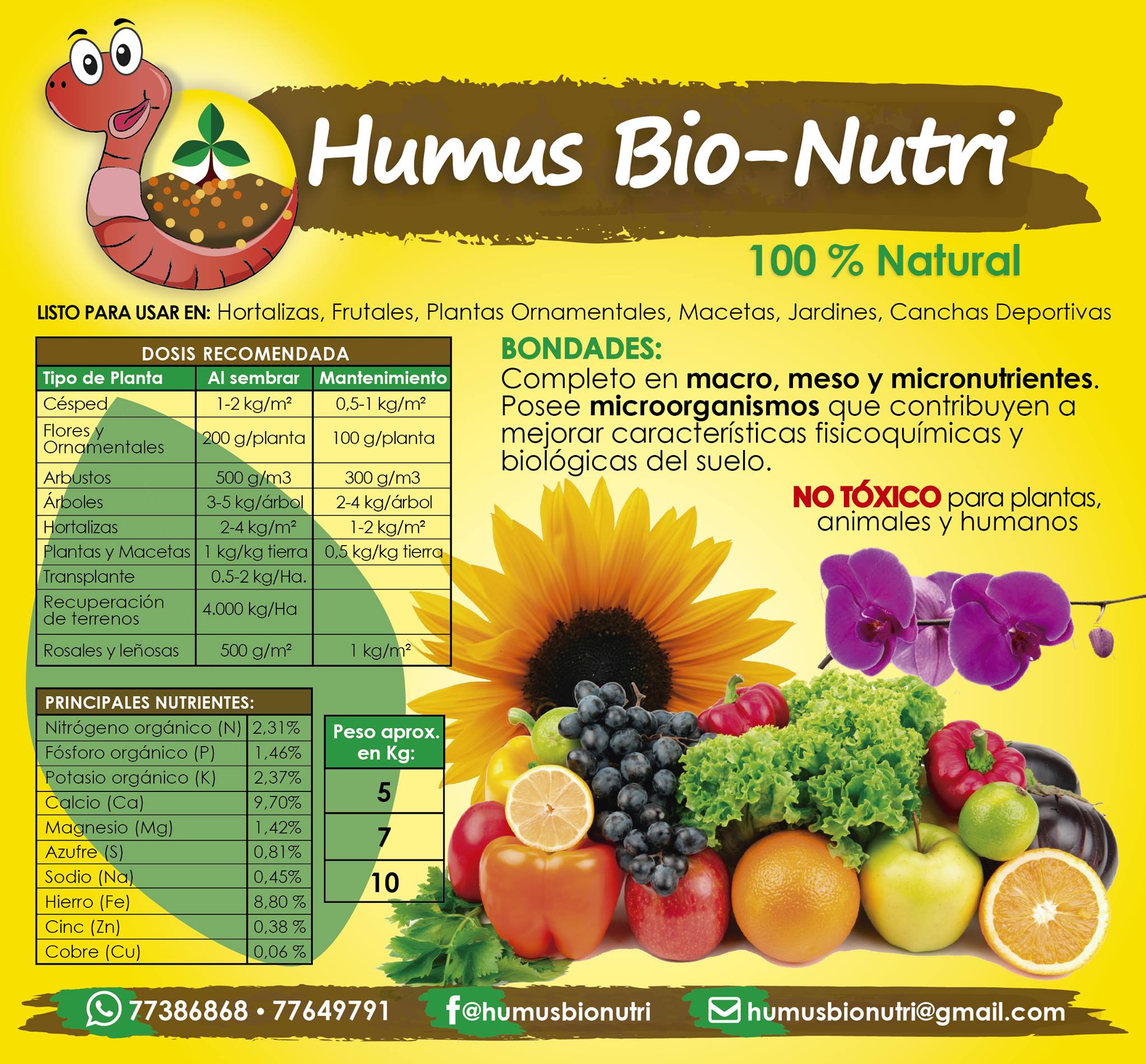 Humus Bio-Nutri | Santa Cruz de la Sierra