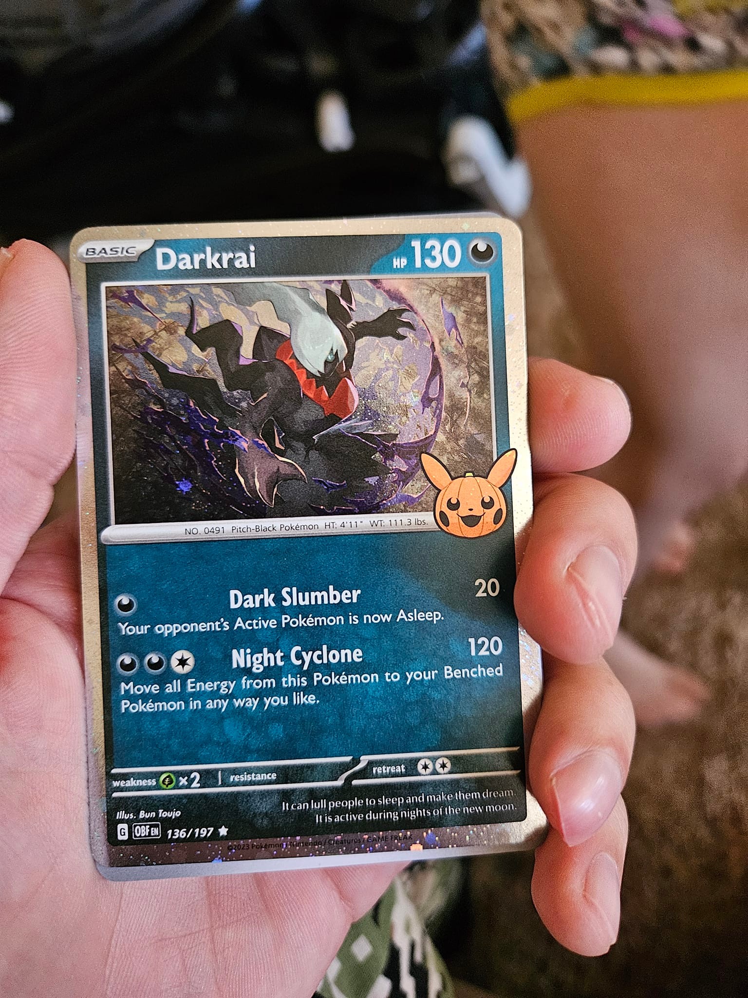 darkrai shiny pokemon card PSA 10 Hidden Fates GX SV70 Holo Rare  Team Collectors The item available is listed in the Title Darkrai - 136/197 - Holo