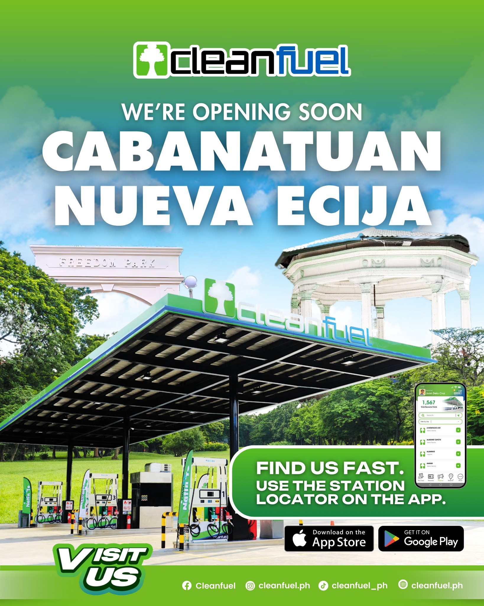 Cleanfuel - Get ready, Cabanatuan! Your newest stop for... | Facebook