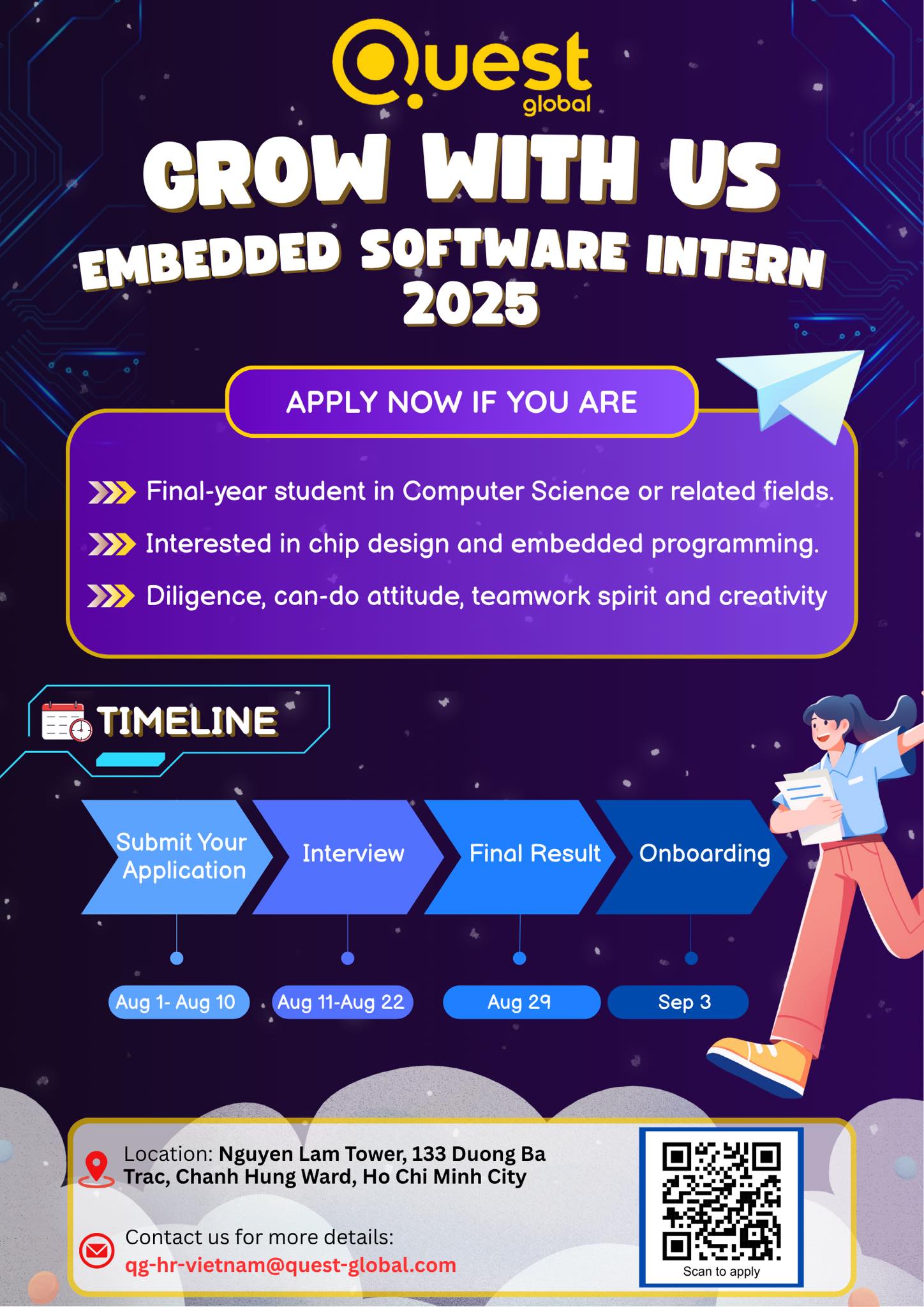 Bộ - 🌟 GROW WITH US: EMBEDDED SOFTWARE INTERN 2025 🌟 Ready to jumpstart ...