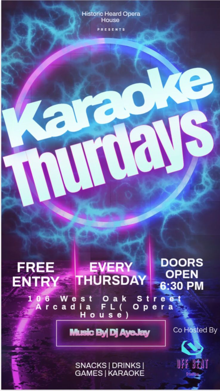 Karaoke Thursdays: Games, Snacks, Drinks and More