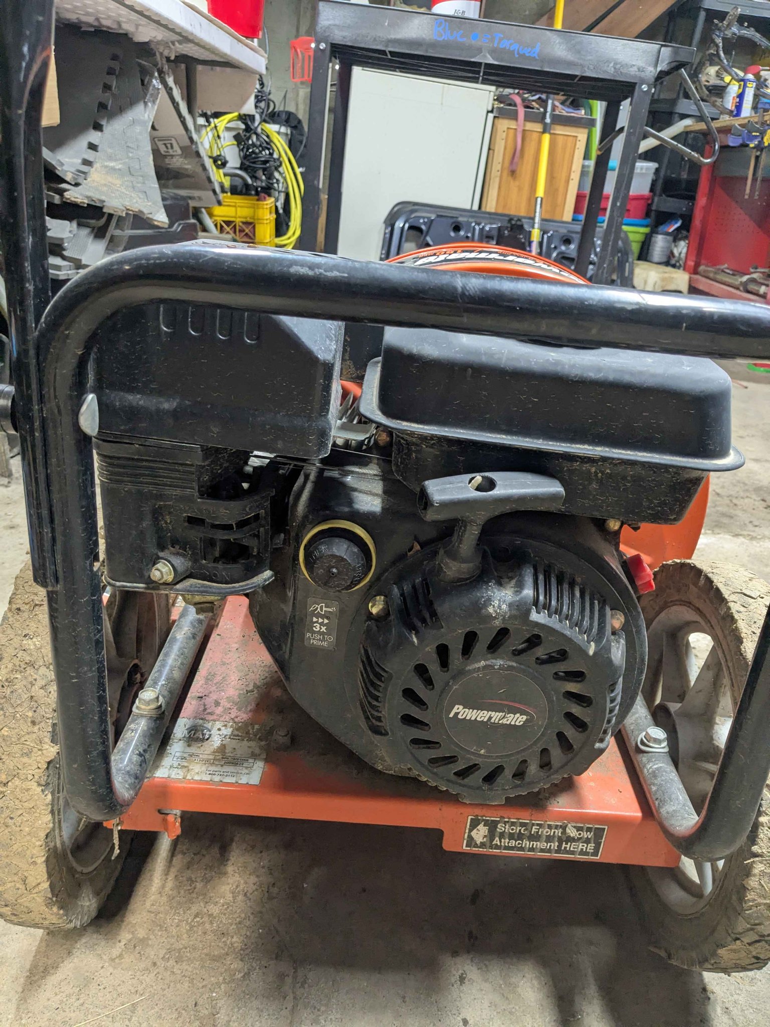 Powermate cyclone 150 mph blower - Leaf Blowers & Vacuums - Clinton ...