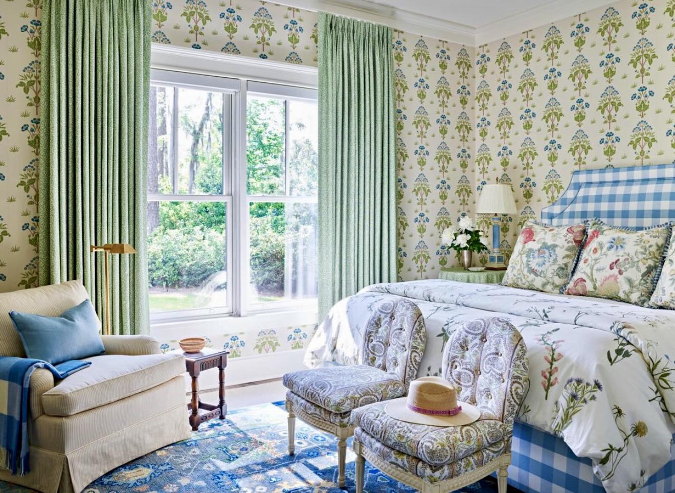 The layered patterns in this... - The Domestic Curator | Facebook