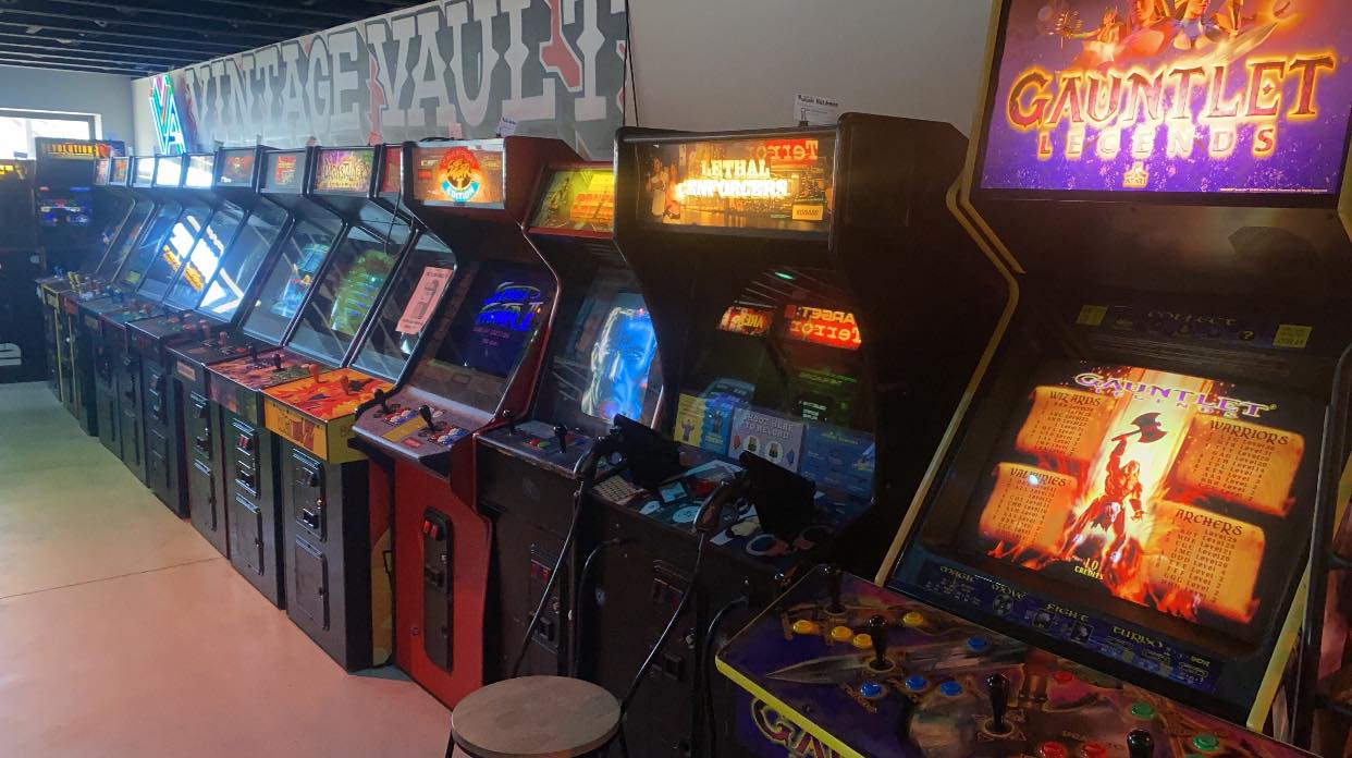 Vintage Vault Arcade - The arcade is now OPEN! Come on down, it’s only ...