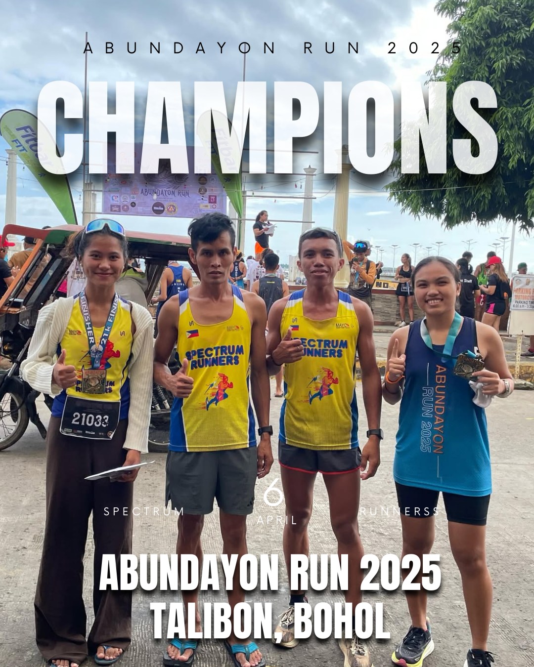 SpectrumRunners - 🏃‍♂️ ABUNDAYON RUN 2025 📍 Talibon, Bohol... | Facebook
