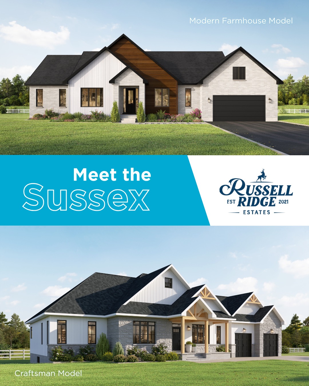 Park View Homes - Introducing the Sussex Modern Farmhouse... | Facebook