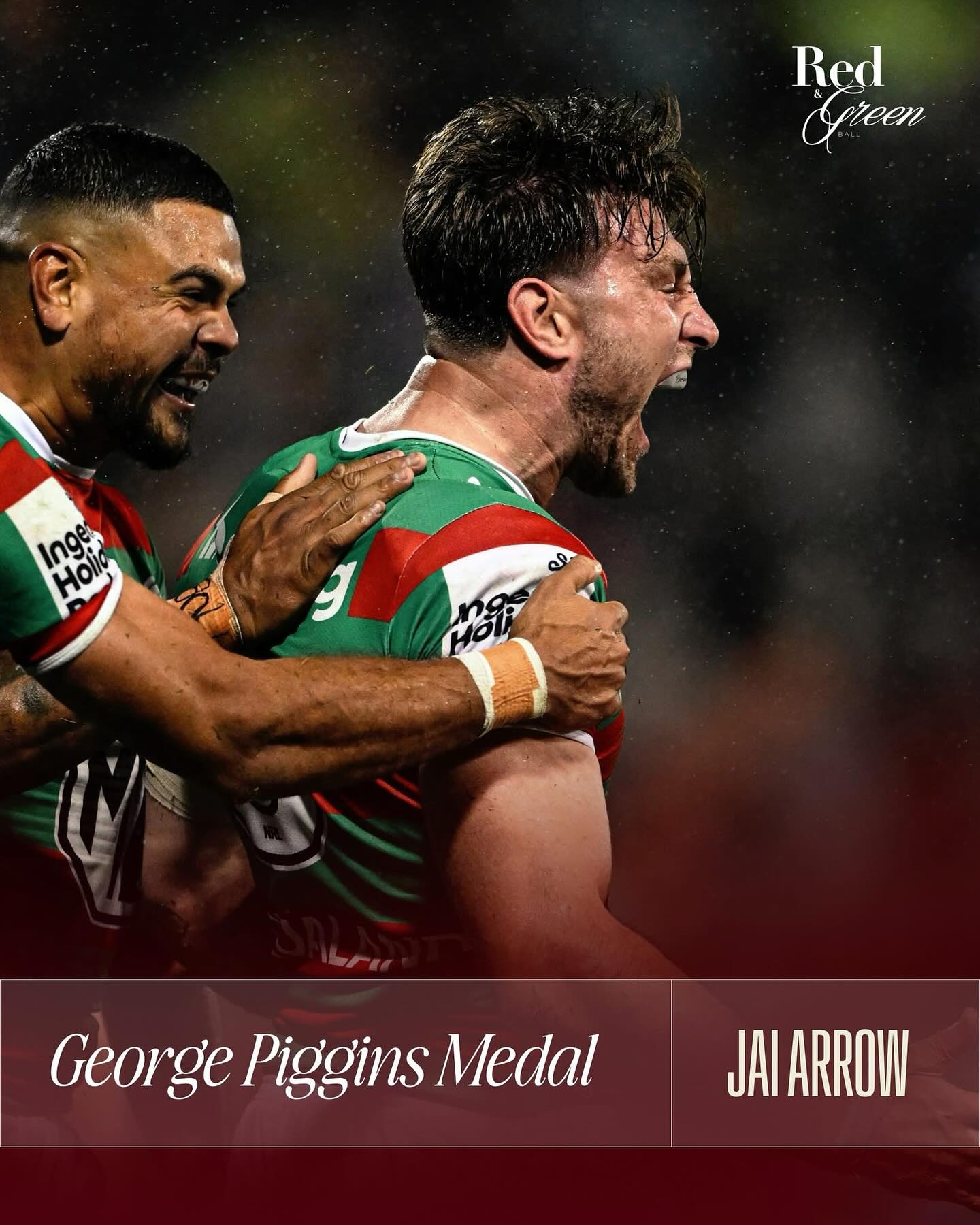 Titan - Receiving the South Sydney Rabbitohs highest honour ...