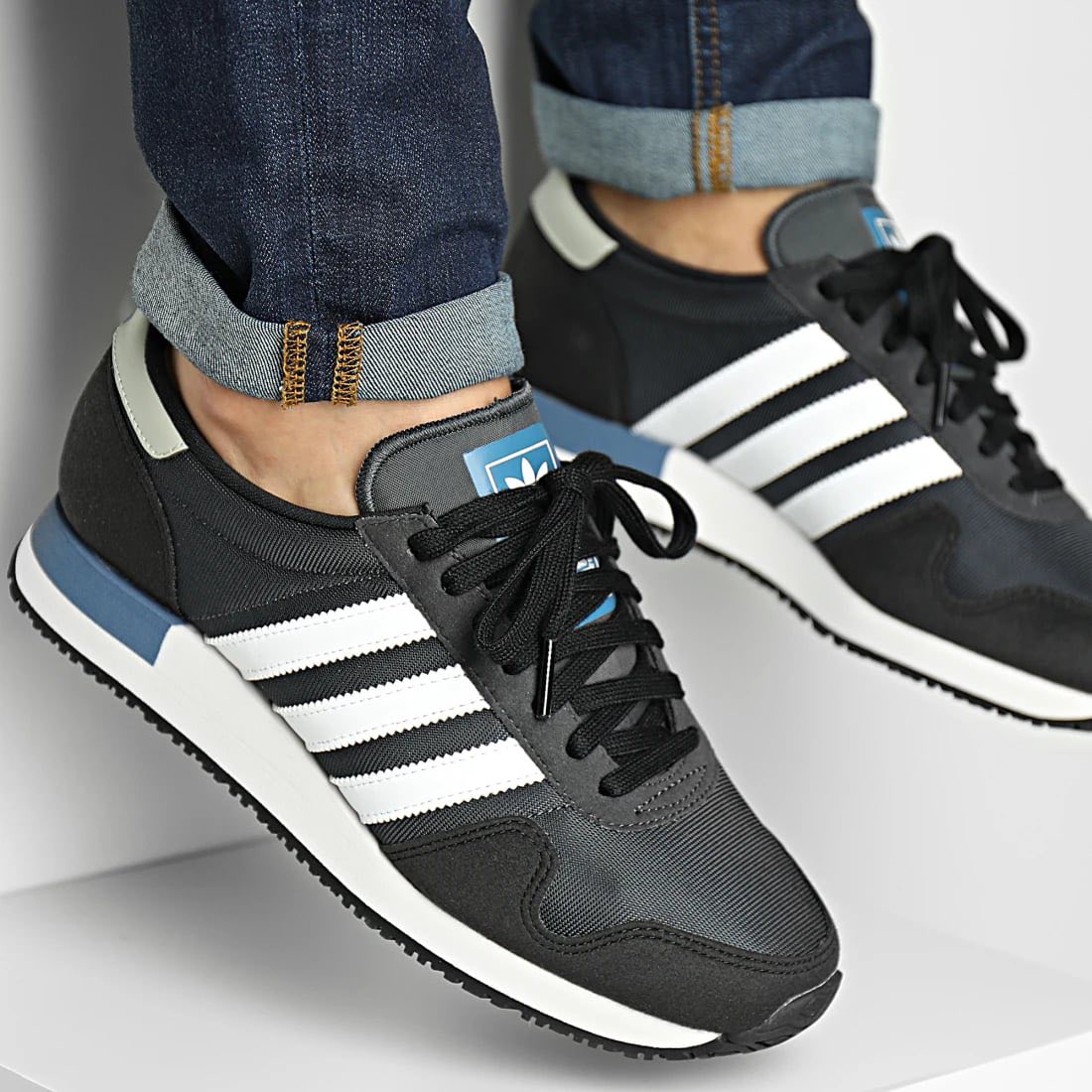 ADIDAS USA 84 “CORE BLACK” #biggestsale ~ MEN'S & WOMEN'S CLASSIC