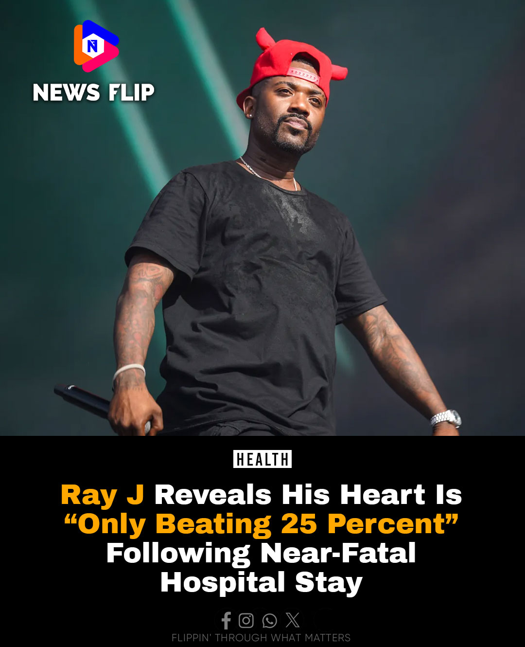 NewsFlip - Ray J is on the road to recovery. The “Sexy Can I” singer ...