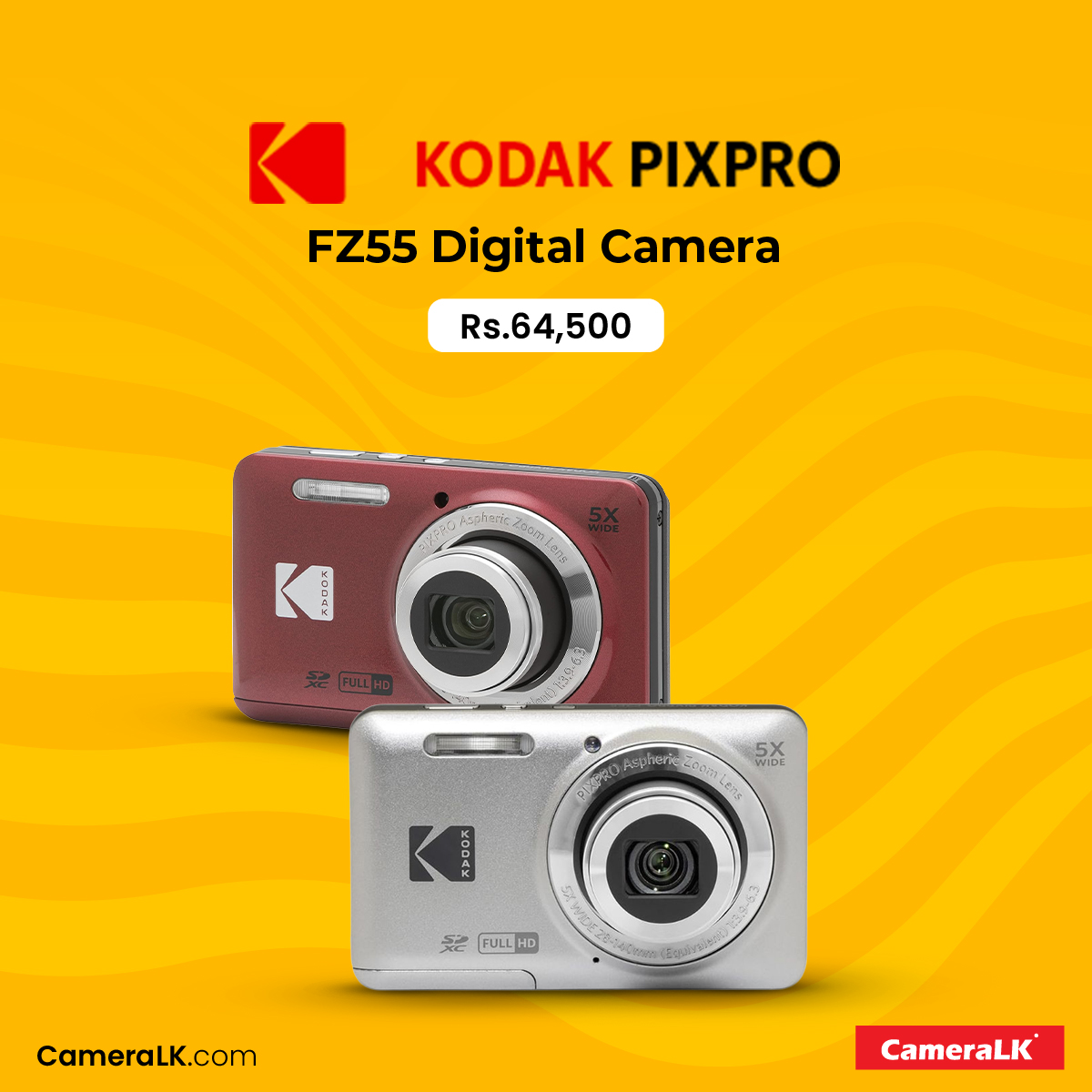 CameraLK - Capture life’s moments with the Kodak PIXPRO FZ55 📸 Sleek ...