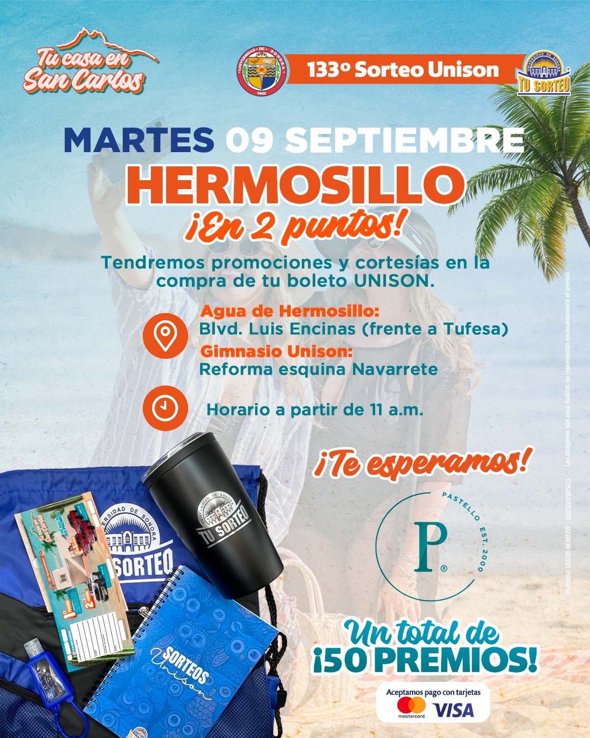 Sorteo - 🚨 ¡Atención Hermosillo! 🚨 HOY llegamos con doble punto de ...