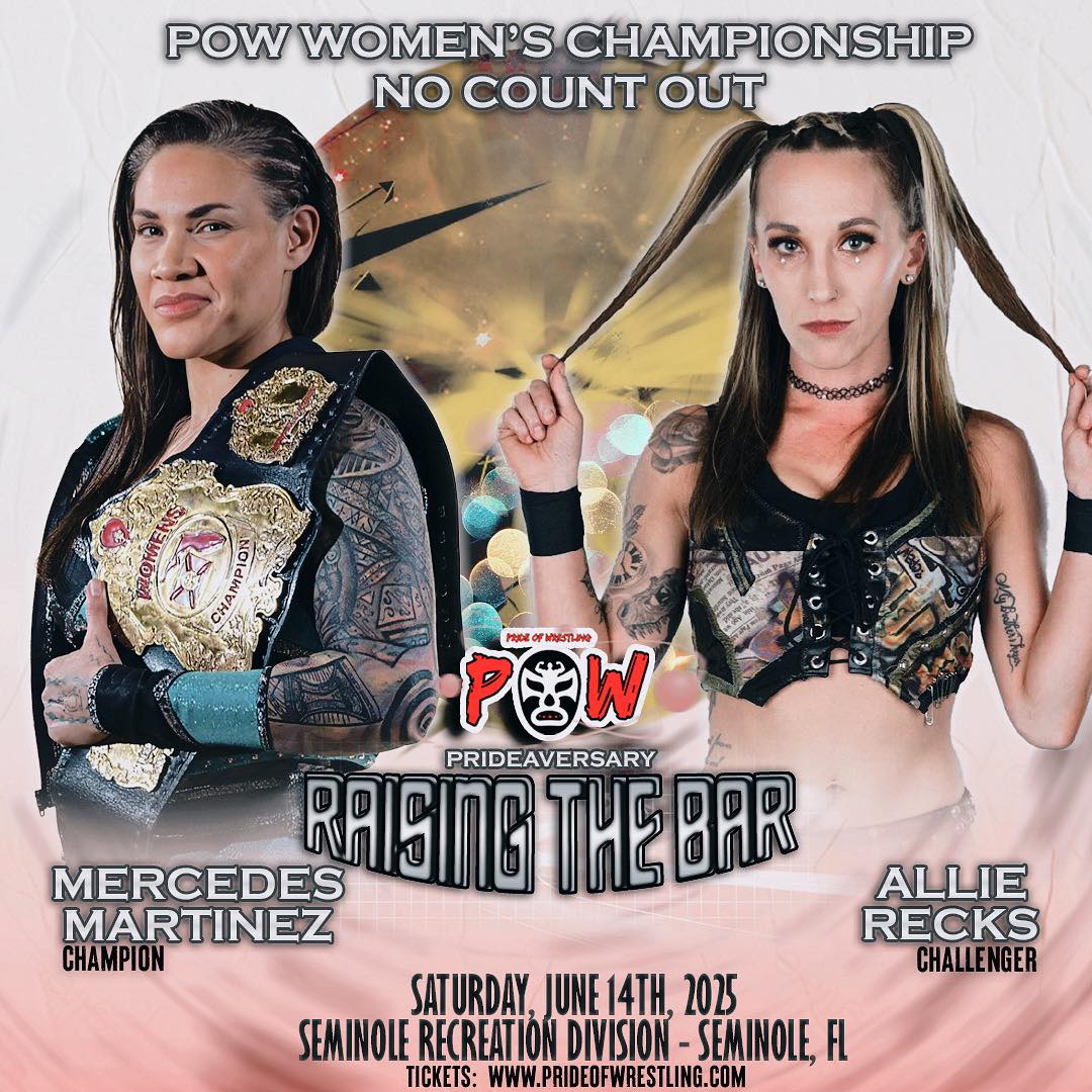 Pride - 🚨🚨🚨Match Announcement🚨🚨🚨 POW Women’s Championship‼️ No Count ...