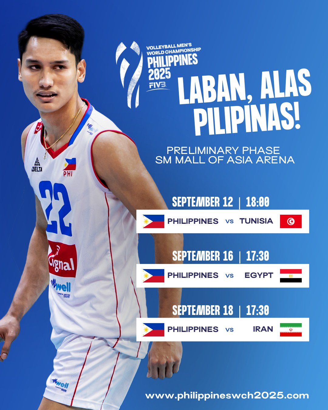 Volleyball - 🇵🇭 LABAN, ALAS PILIPINAS! History is about to be written ...
