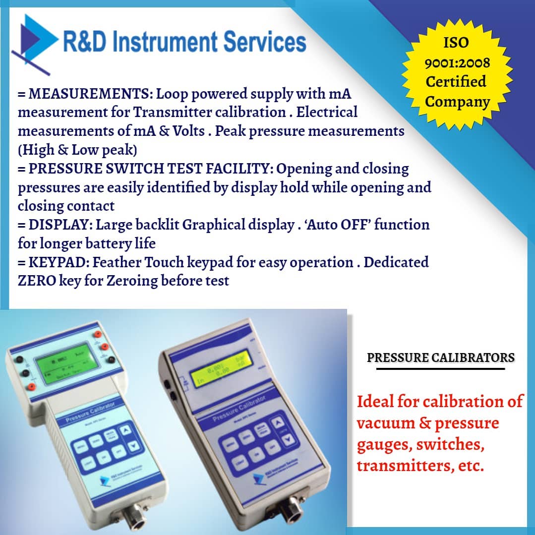 R&D Instrument Services | Chennai