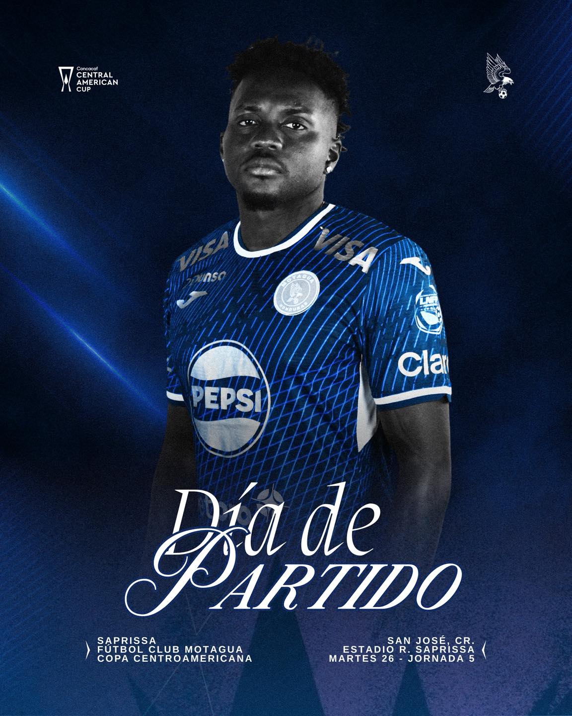 Fútbol - ¡Por la clasificación! 🦅 🆚 Saprissa 🏟 E. R. Saprissa 🕕 8:00 P ...