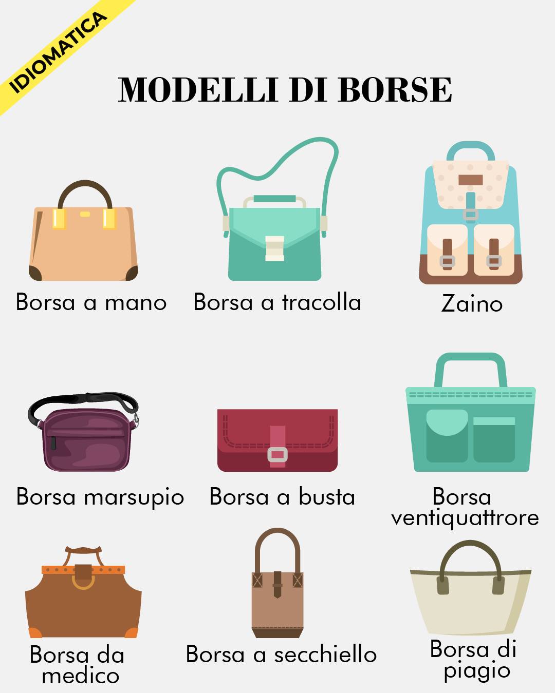 La - 👜✨ Mini lección idiomática del día ✨👜 ¡En italiano hay