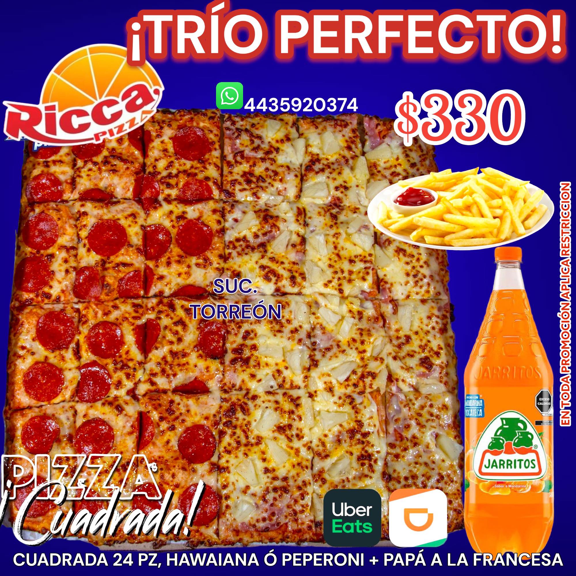 Ricca Pizza Torreón | Morelia