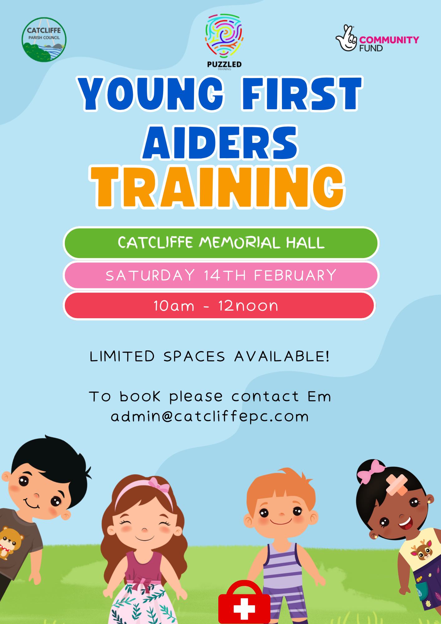 Catcliffe - 🧸 Young First Aiders at Catcliffe Memorial Hall 🩺 Start the ...