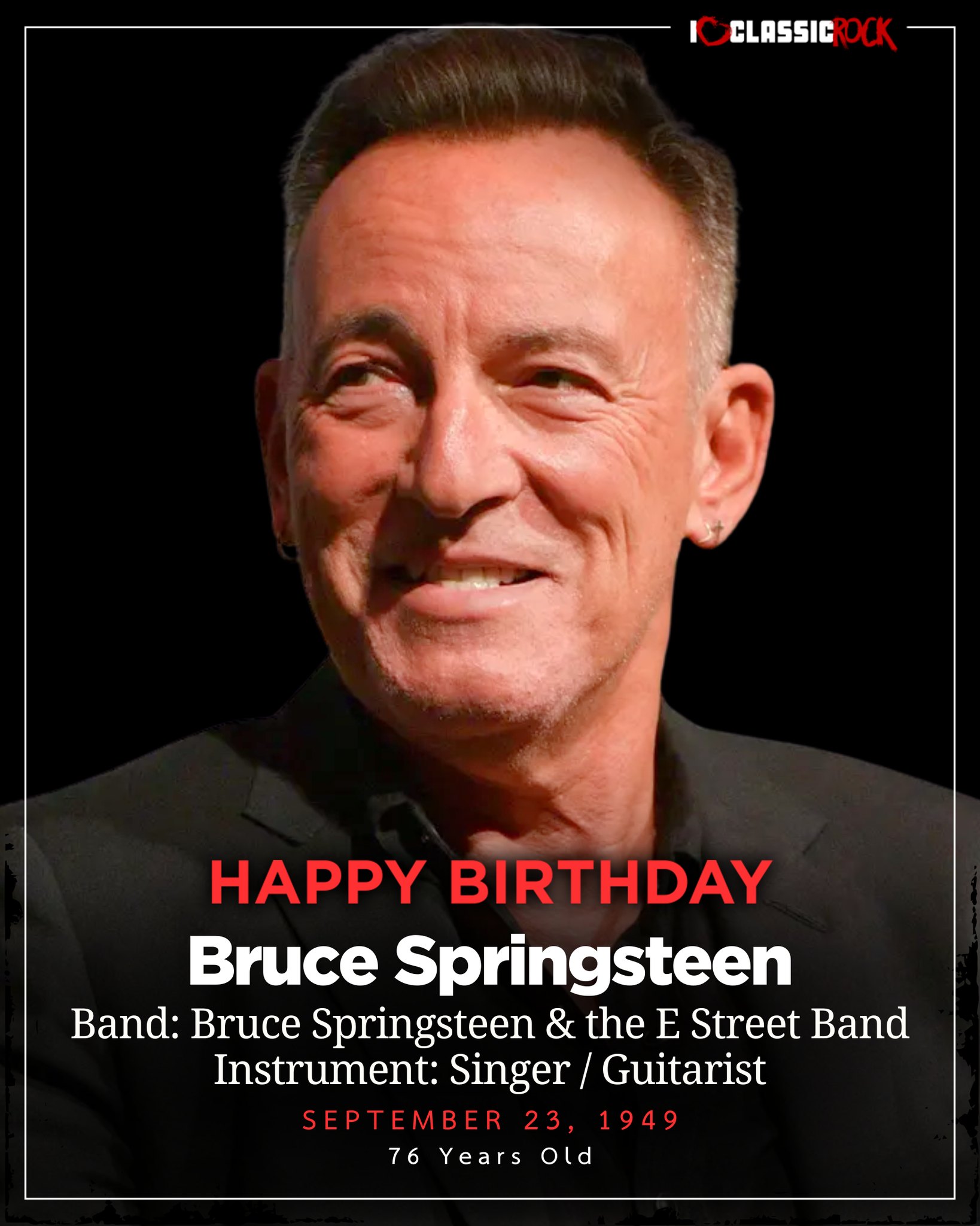 Society Of Rock - Happy birthday to the boss! Send your... | Facebook