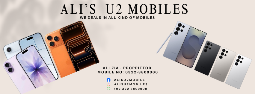 Ali's U2 Mobile | Faisalabad