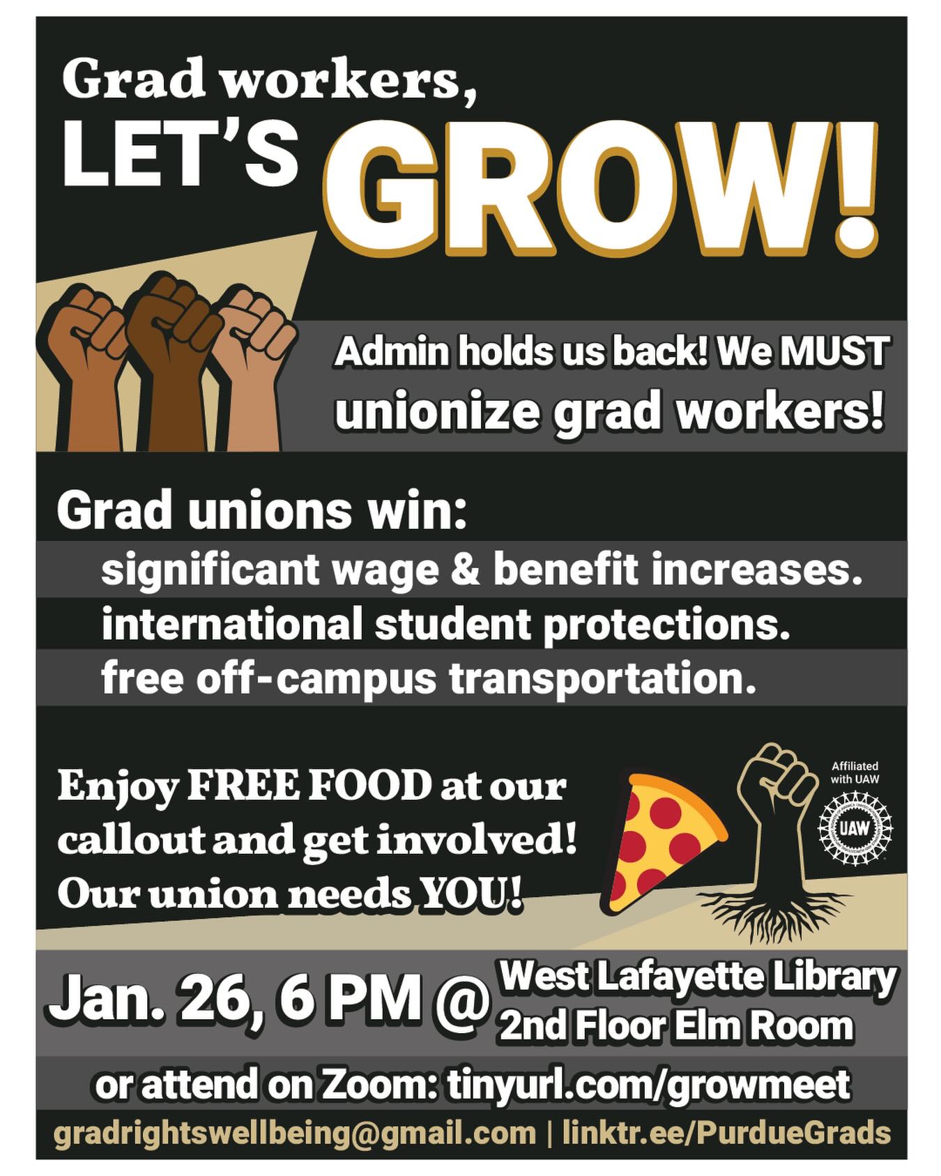 Graduate Rights & Our Well-Being