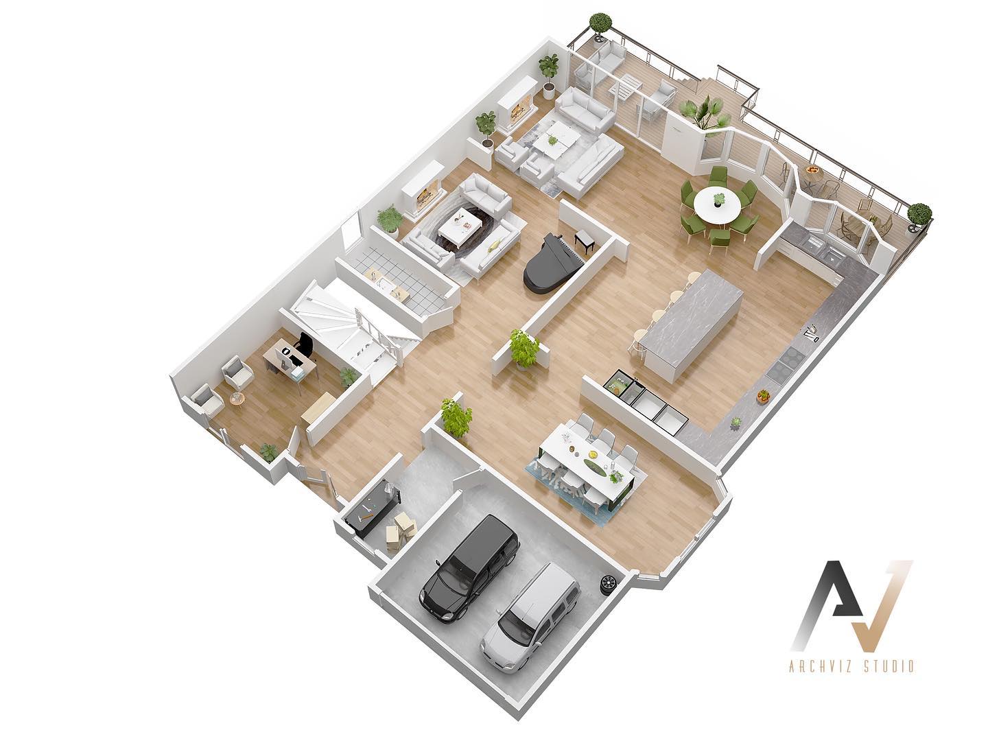 Archvizstudio3D - The 3D floor plan Direct us now for...