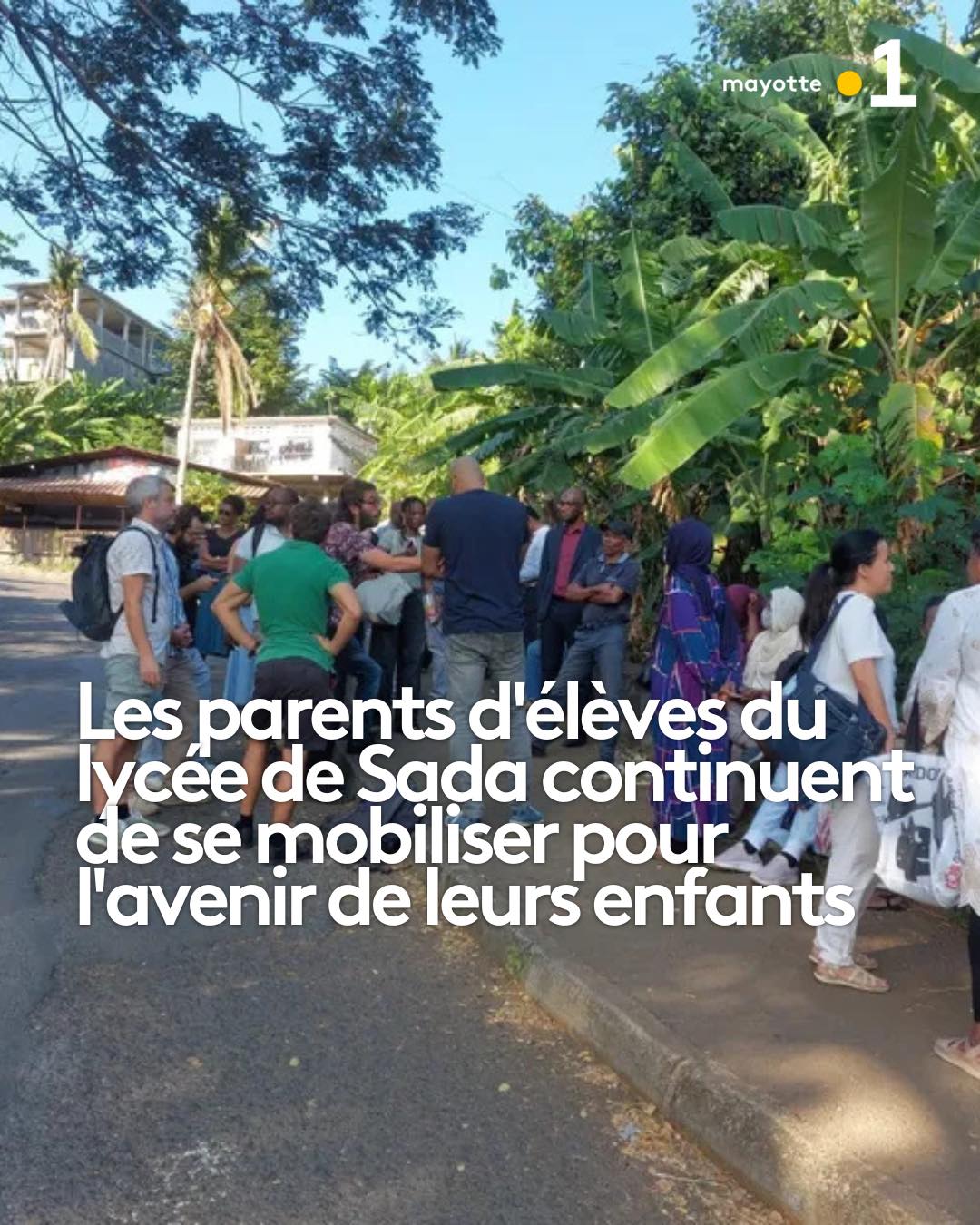Mayotte - La colère continue de grogner chez les parents d'élèves du ...
