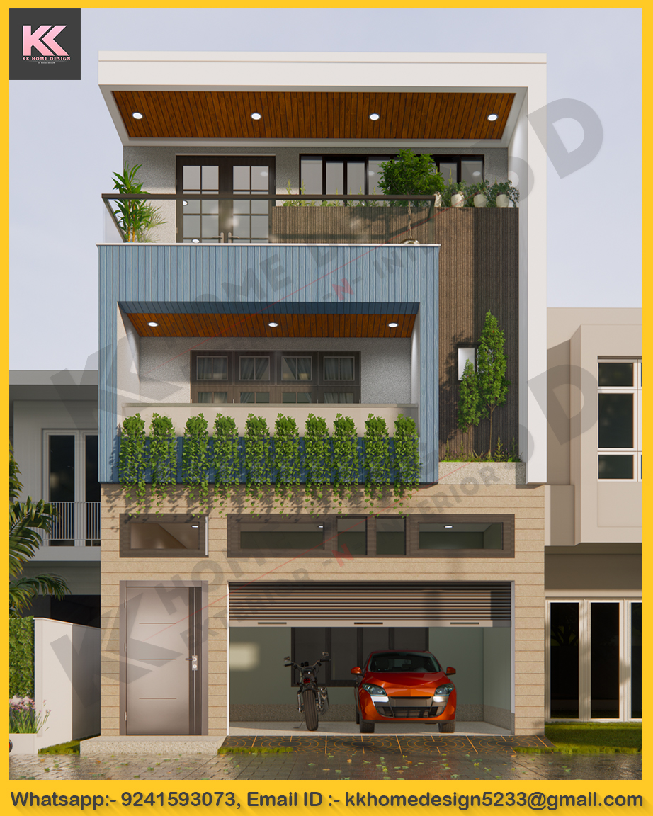 KK Home Design - 20x55 Feet House Design With Parking... | Facebook