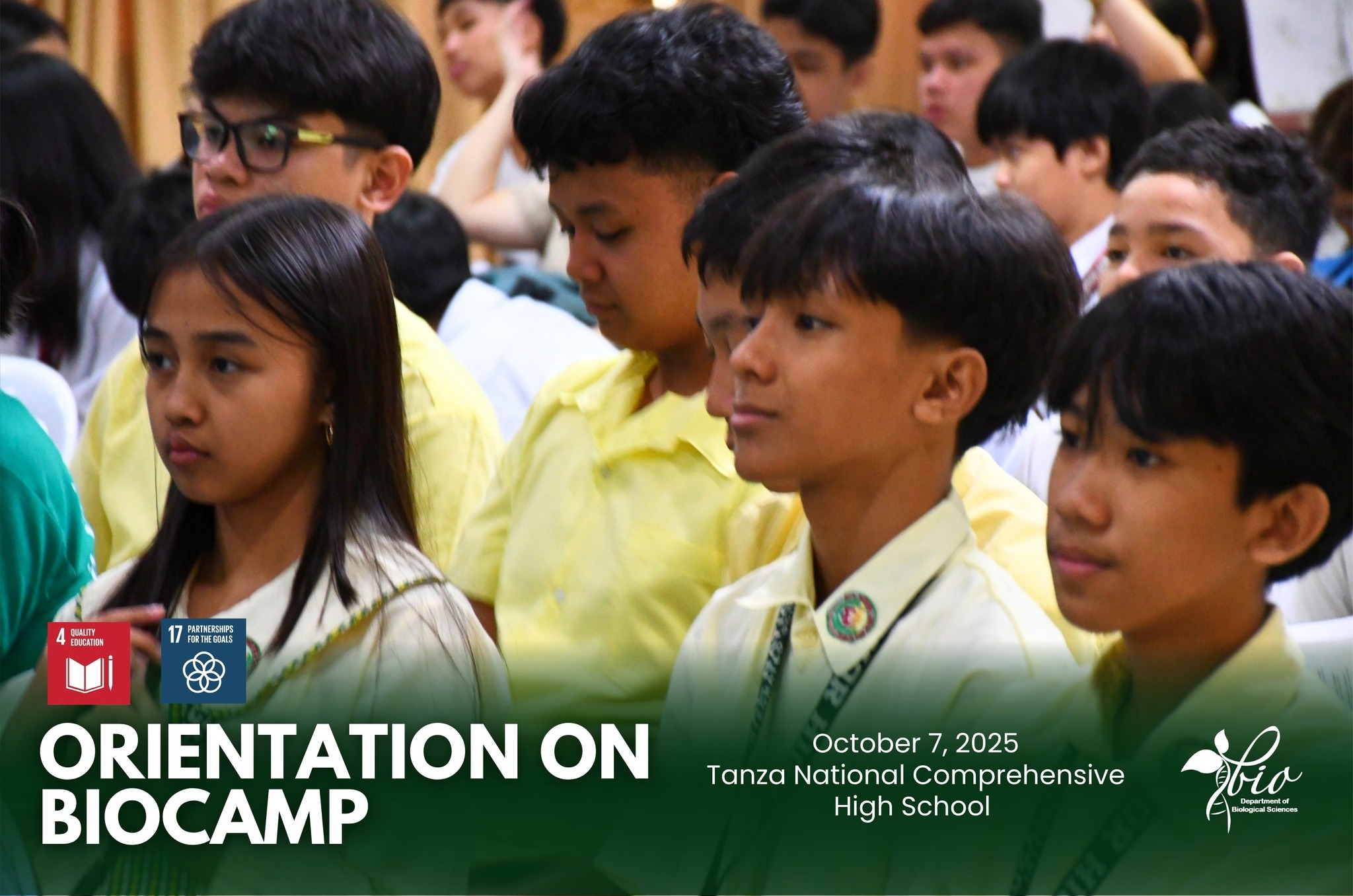 Department of Biological Sciences - CAS, Cavite State University added ...